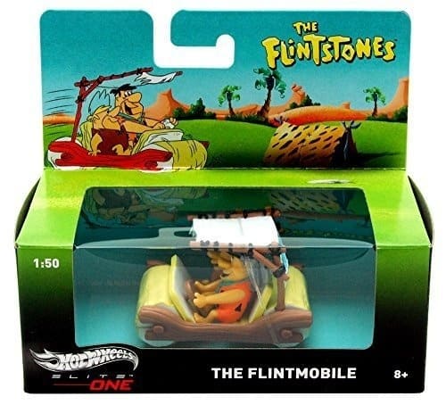 Hot wheels Elite - 1/50 Scale The Flintstones - The Flintmobile Model Replica