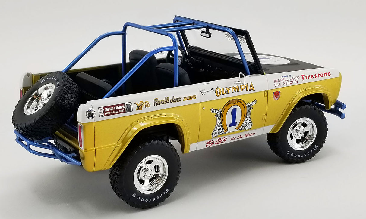 Acme GL-51405 - 1/18 1970 FORD BAJA BRONCO - BIG OLY TRIBUTE EDITION - ACME EXCLUSIVE