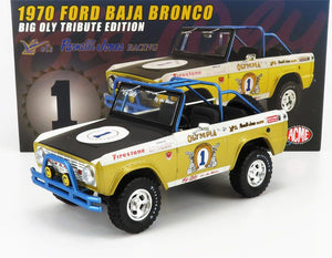 Acme GL-51405 - 1/18 1970 FORD BAJA BRONCO - BIG OLY TRIBUTE EDITION - ACME EXCLUSIVE