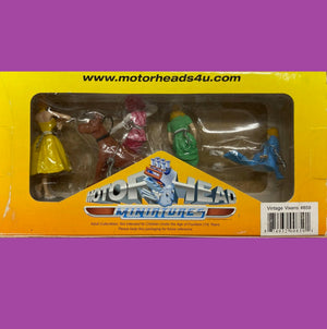Motor Heads Miniatures - 1/24 Scale - #859 Vintage Vixens Hand Painted Cold-Cast Resin
