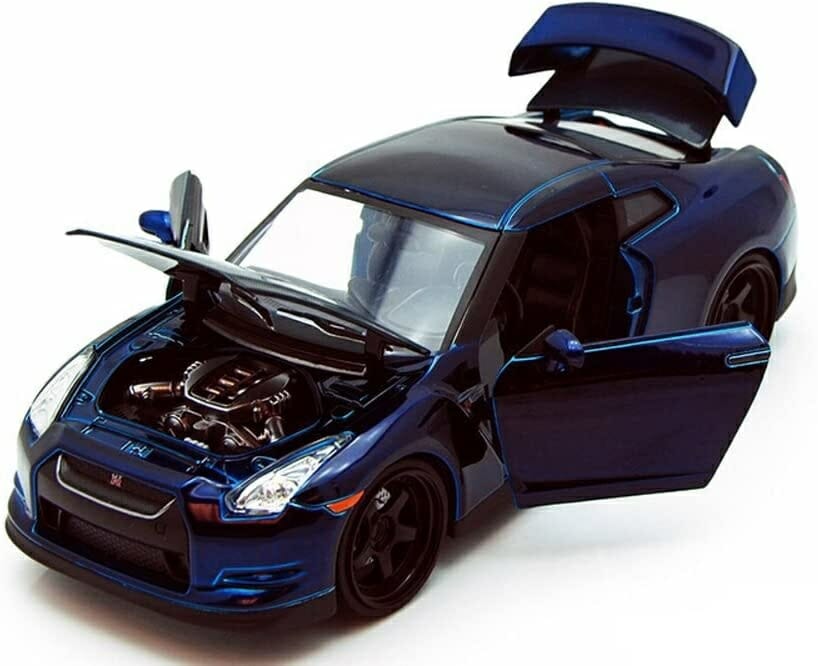 Jada 97035 - 1/18 Scale Fast & Furious Series Brian's Nissan GT-R (R35) Furious 7 Diecast Model Replica