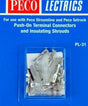 PECO - Lectrics - PL-31 Push on Terminal Connectors and Insulating Shrouds