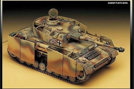 Academy - 1/35 Scale German PANZER IV AUSF.H WITH ARMOR Plastic Model Kit