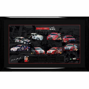 Legend Memorabilia MEMO3 Pride of HRT Framed and Signed by Mark Skaife Holden Legend Memorabilia