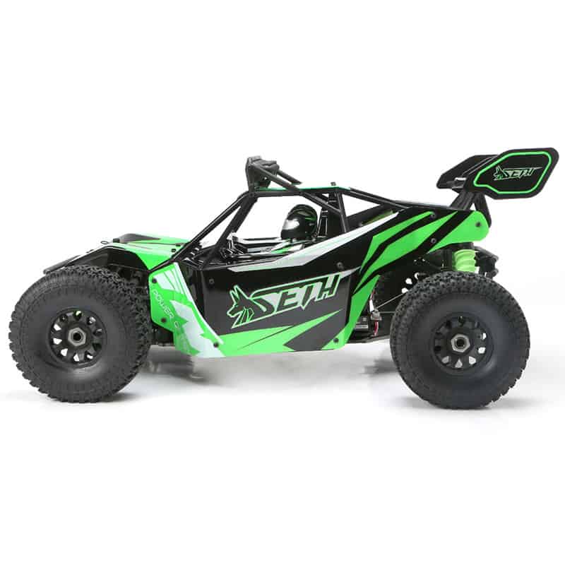 Team Magic - 560015 1/8 Scale SETH 2200kv Brushless Electric 3-6s Waterproof RTR 4WD Remote Control Desert Truck