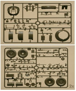 Italeri - 1/35 Scale - T17E2 Staghound AA Plastic Model Kit