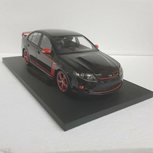 APEX Replicas AR80606 - 1/18 Scale Ford Performance Vehicles GT R-Spec 2012 in Silhouette Black with Red Accents Scale Model Replica