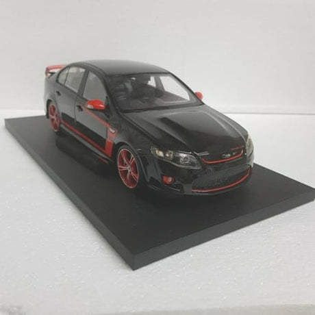 APEX Replicas AR80606 - 1/18 Scale Ford Performance Vehicles GT R-Spec 2012 in Silhouette Black with Red Accents Scale Model Replica