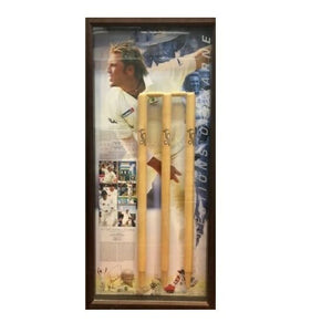 LEGENDS MEMORABILIA MEMO9 Shane K. Warne Recollections of Warne 145 Test Match Recollections 1992 - 2007 X Shop Display