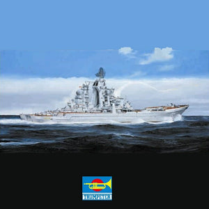 TRUMPETER - 1/350 Scale - 04520 Russian battlecruiser Admiral Ushakov (ex-Kirov) Plastic Model Kit