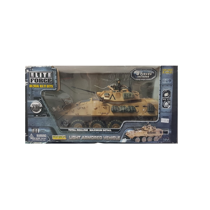 Elite Force - 1/18 Scale - U.S.M.C. Light Armored Vehicle Scale Model