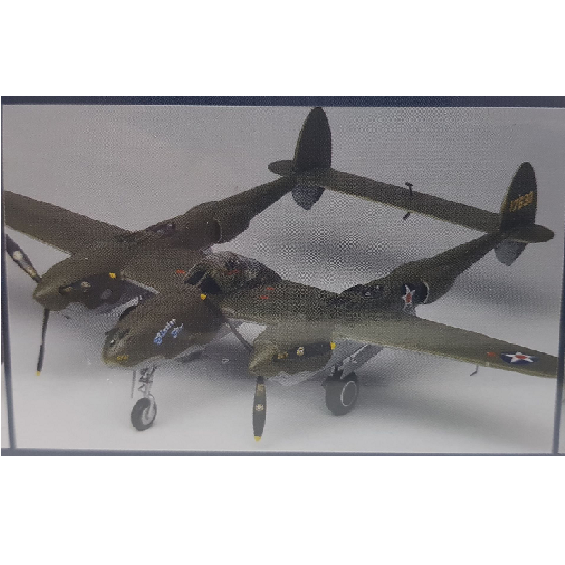 Academy 12208 P-38F Lightning 'Glacier Girl' 1/48 Scale Plastic Model Kit