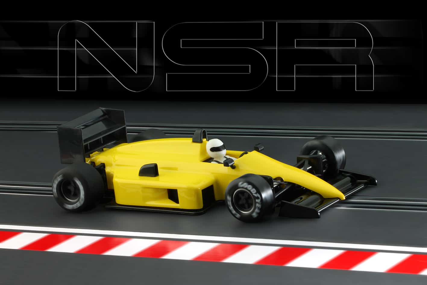 NSR SLOT CARS 132 SCALE F1 86/89 TEST CAR YELLOW KING